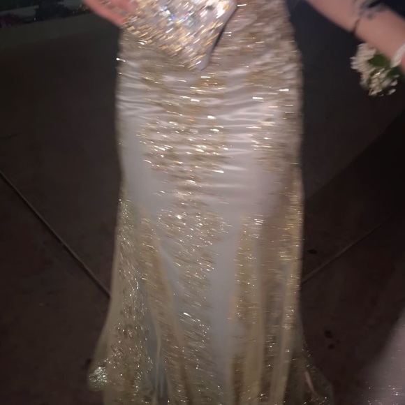 beautiful prom dress, corset top - Picture 5 of 5